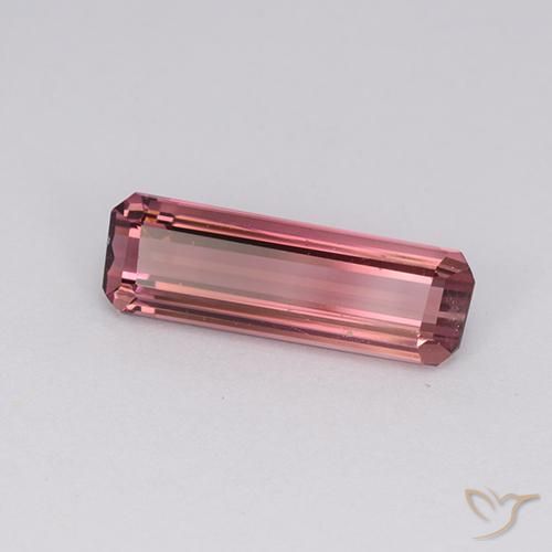 Turmalina Rosa oscuro natural de 2.18 ct, Corte Octágono / Esmeralda, VVS-VS