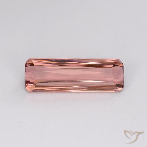 Turmalina Rosado medio natural de 2.62 ct, Corte Octágono / Esmeralda, VVS-VS