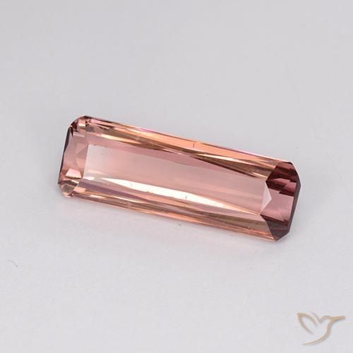 Turmalina Rosado medio natural de 2.62 ct, Corte Octágono / Esmeralda, VVS-VS