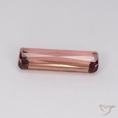 Turmalina Rosado medio natural de 2.62 ct, Corte Octágono / Esmeralda, VVS-VS