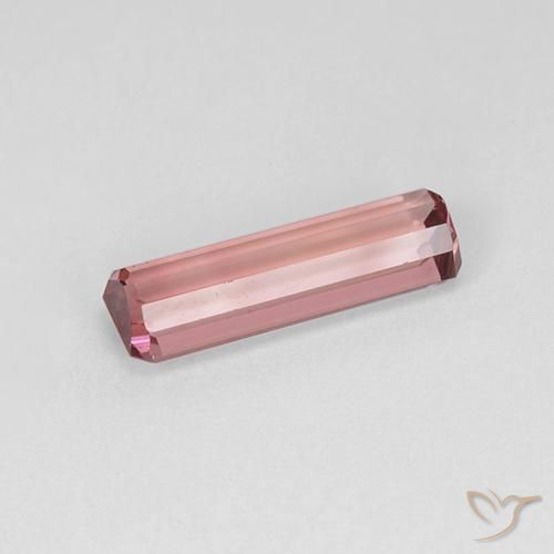 Turmalina Rosado medio natural de 1.99 ct, Corte Octágono / Esmeralda, VS
