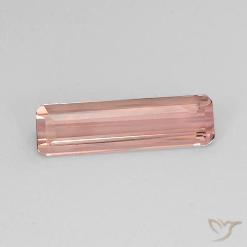 Turmalina Medium Light-Pink natural de 2.89 ct, Corte Octágono / Esmeralda, VVS-VS