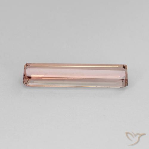 Turmalina Medium Light-Pink natural de 2.89 ct, Corte Octágono / Esmeralda, VVS-VS