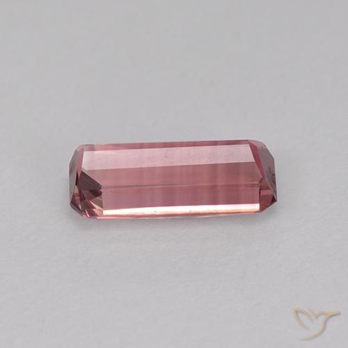 Turmalina Rosa oscuro natural de 0.97 ct, Corte Octágono / Esmeralda, VVS-VS