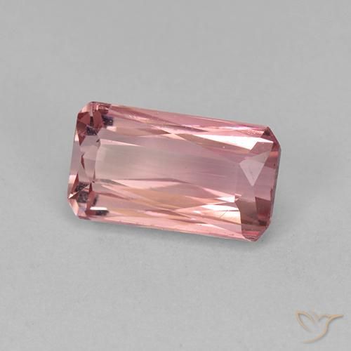 Turmalina Bubblegum rosado claro natural de 1.42 ct, Corte Octágono / Esmeralda, VS