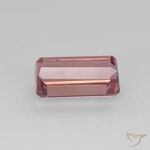 Turmalina Rosado medio natural de 1.14 ct, Corte Octágono / Esmeralda, VVS-VS