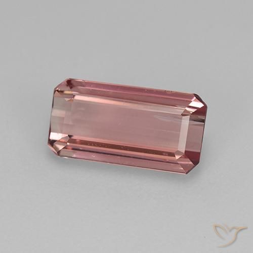 Turmalina Rosa rosado natural de 1.61 ct, Corte Octágono / Esmeralda, VS