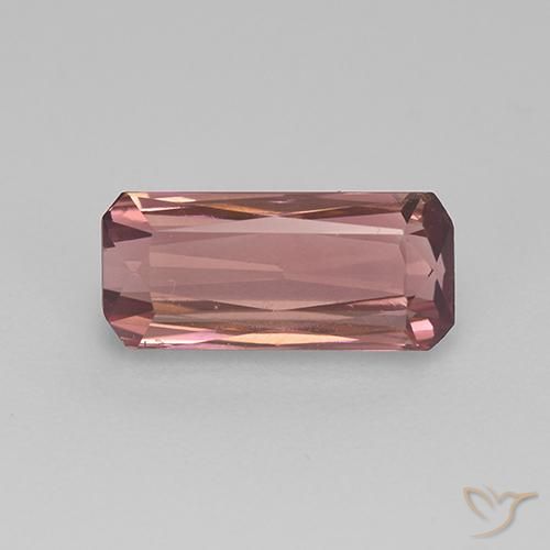 Turmalina Rosado medio natural de 1.54 ct, Corte Octágono / Esmeralda, VVS-VS