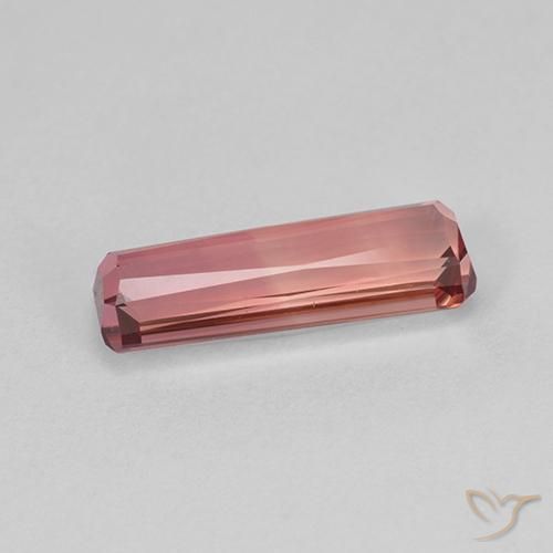 Turmalina Rosado intenso natural de 1.84 ct, Corte Octágono / Esmeralda, VVS-VS