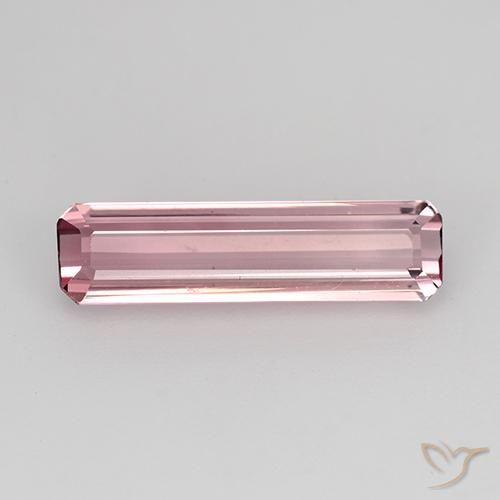 1.94ct Natural Rosado rosa intenso Turmalina, corte esmeralda, VVS