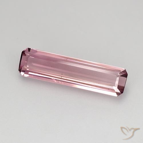 Turmalina Rosado rosa intenso natural de 1.94 ct, Corte Octágono / Esmeralda, VVS