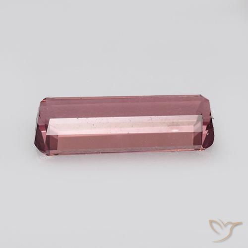 Turmalina Rosado naranja natural de 1.10 ct, Corte Octágono / Esmeralda, VVS