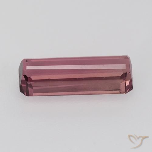 Turmalina Magenta intenso natural de 1.56 ct, Corte Octágono / Esmeralda, VVS