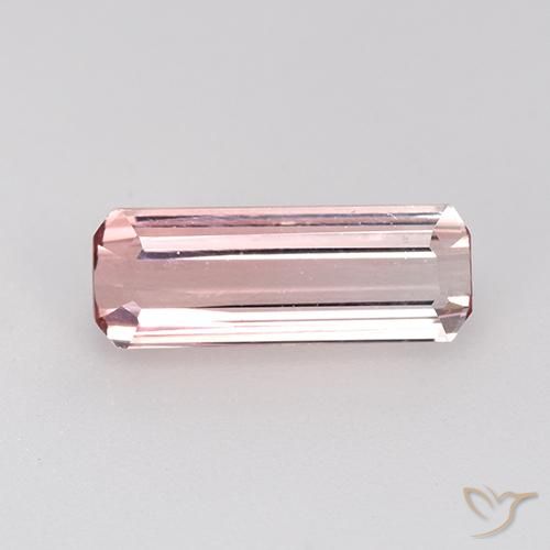 Turmalina Rosado bubblegum claro natural de 1.17 ct, Corte Octágono / Esmeralda, VVS