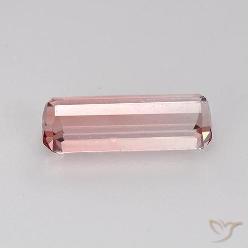 Turmalina Rosado bubblegum claro natural de 1.17 ct, Corte Octágono / Esmeralda, VVS