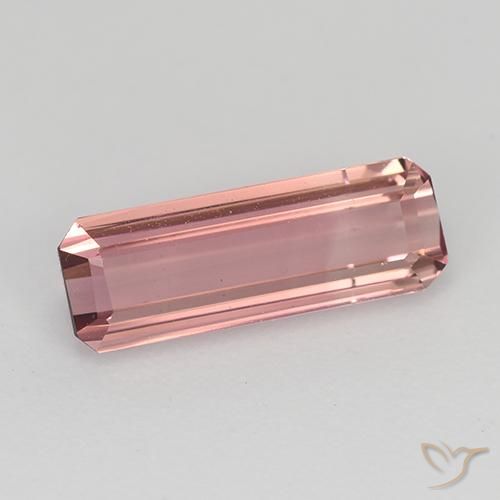 Turmalina Rosado intenso natural de 1.64 ct, Corte Octágono / Esmeralda, VS
