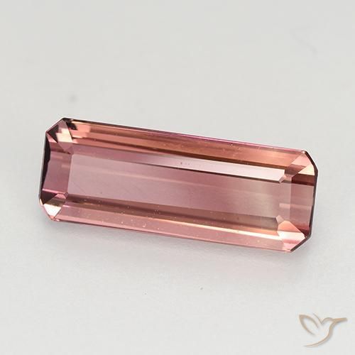 Turmalina Rosa oscuro natural de 1.65 ct, Corte Octágono / Esmeralda, VVS