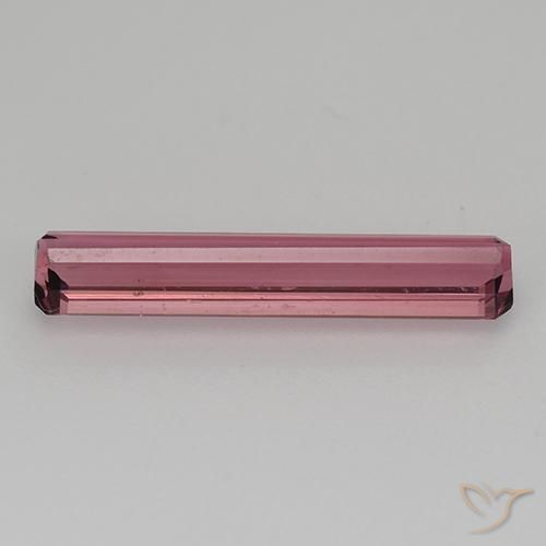 Turmalina Rosado rojizo natural de 1.53 ct, Corte Octágono / Esmeralda, VVS-VS