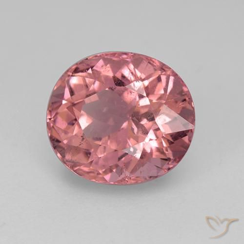 Turmalina Rosa rosado natural de 2.40 ct, Ovalada, VS