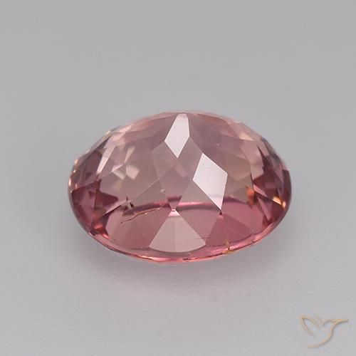 Turmalina Rosado Bubblegum natural de 2.57 ct, Ovalada, VVS-VS