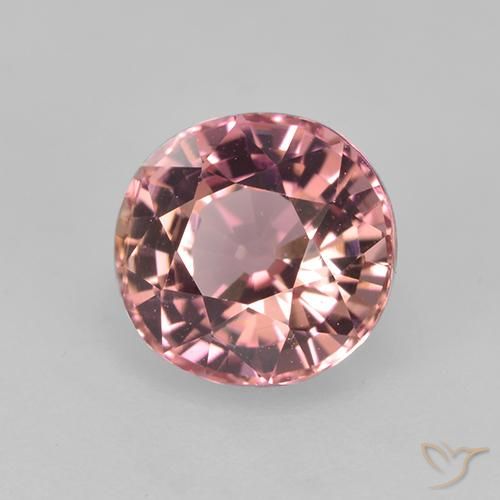Turmalina Rosado claro natural de 1.48 ct, Ovalada, VVS