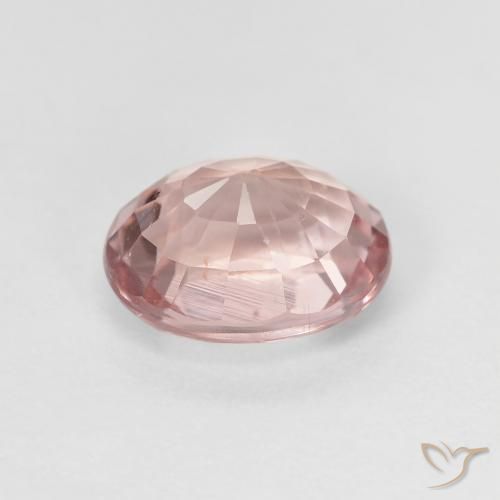 Turmalina Rojo indio natural de 1.61 ct, Ovalada, VS