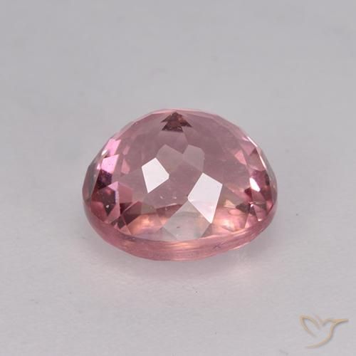 Turmalina Rosado medio natural de 1.65 ct, Ovalada, VS