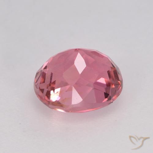 Turmalina Tono rosado cálido natural de 1.33 ct, Ovalada, VVS