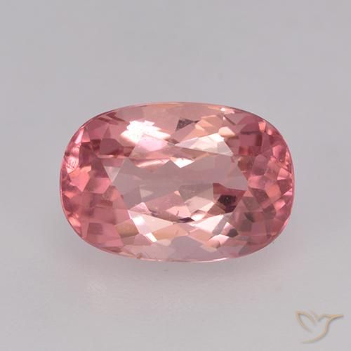 1.90ct Natural Rosado claro turmalina, Ovalada, VVS-VS