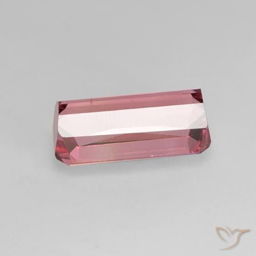Turmalina Rosado Bubblegum natural de 1.64 ct, Corte Octágono / Esmeralda, VS