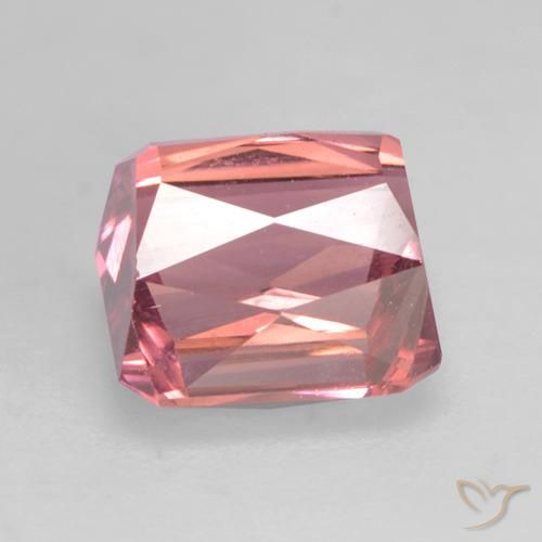 Turmalina Rosado claro natural de 1.65 ct, Corte Octágono / Esmeralda, VVS-VS