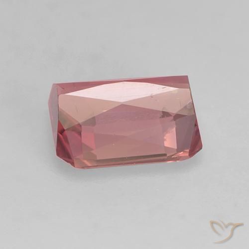 Turmalina Rosado claro natural de 1.55 ct, Corte Octágono / Esmeralda, VVS-VS