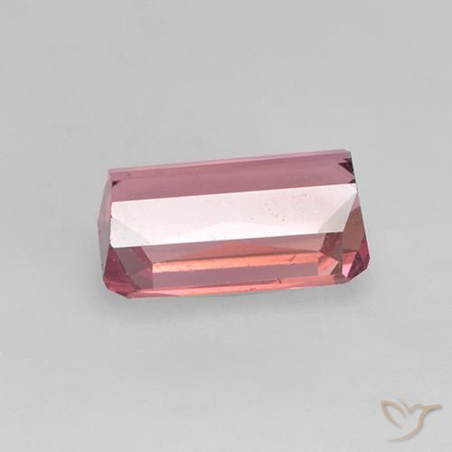 Turmalina Rosado Bubblegum natural de 1.33 ct, Corte Octágono / Esmeralda, VVS-VS