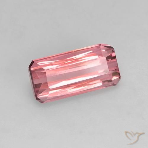 Turmalina Rosado claro natural de 1.27 ct, Corte Octágono / Esmeralda, VVS-VS