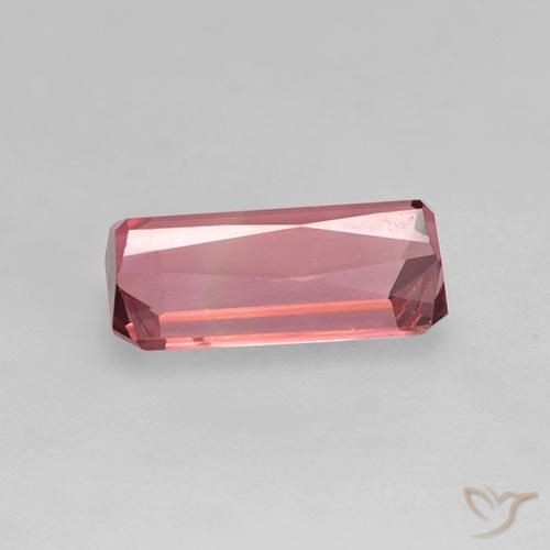 Turmalina Rosado claro natural de 1.27 ct, Corte Octágono / Esmeralda, VVS-VS