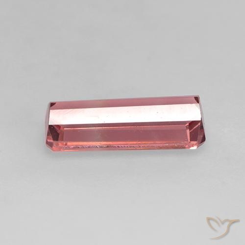Turmalina Rosado medio natural de 1.07 ct, Corte Octágono / Esmeralda, VVS-VS