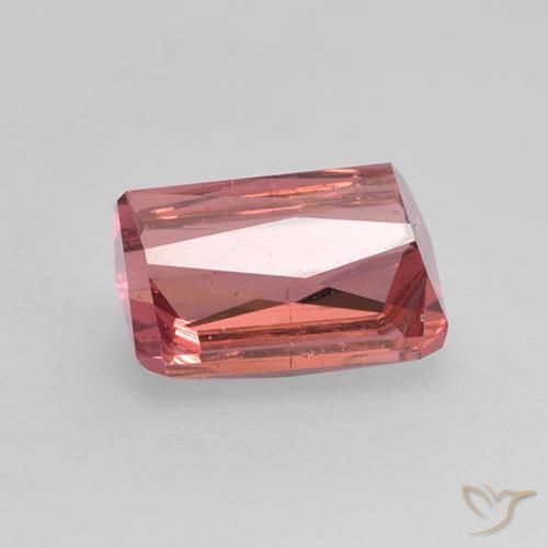 Turmalina Rosado intenso natural de 1.81 ct, Corte Octágono / Esmeralda, VS-SI