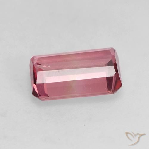 Turmalina Rosado medio natural de 1.49 ct, Corte Octágono / Esmeralda, VVS-VS