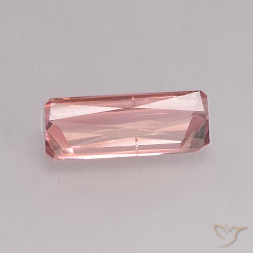 Turmalina Rosado Bubblegum natural de 1.28 ct, Corte Octágono / Esmeralda, SI