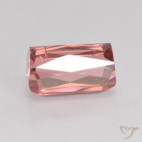 Turmalina Rosado medio natural de 1.52 ct, Corte Octágono / Esmeralda, VS-SI