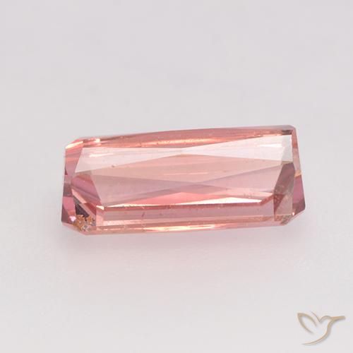Turmalina Rosado claro medio natural de 1.24 ct, Corte Octágono / Esmeralda, VS