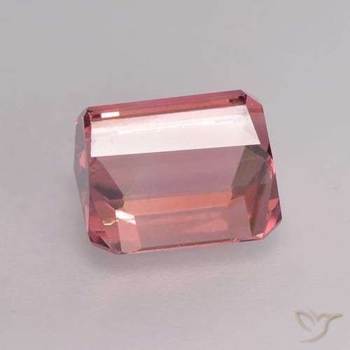 Turmalina Rosado medio natural de 1.89 ct, Corte Octágono / Esmeralda, VVS-VS