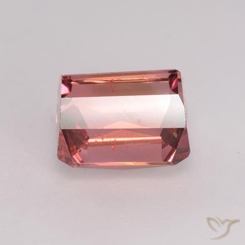 Turmalina Rosa oscuro natural de 1.58 ct, Corte Octágono / Esmeralda, VS