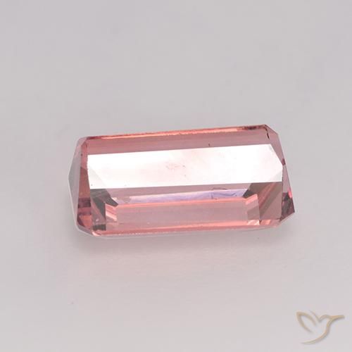 Turmalina Rosado naranja natural de 1.83 ct, Corte Octágono / Esmeralda, VVS-VS