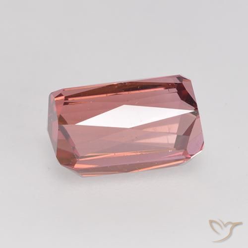 Turmalina Rosado medio natural de 1.83 ct, Corte Octágono / Esmeralda, VS