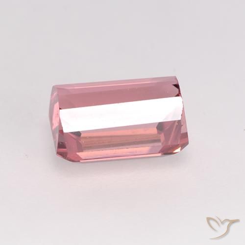 Turmalina Rosado claro natural de 1.54 ct, Corte Octágono / Esmeralda, VVS-VS