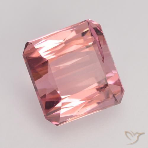 Turmalina Rosado medio natural de 1.46 ct, Corte Octágono / Esmeralda, VS-SI