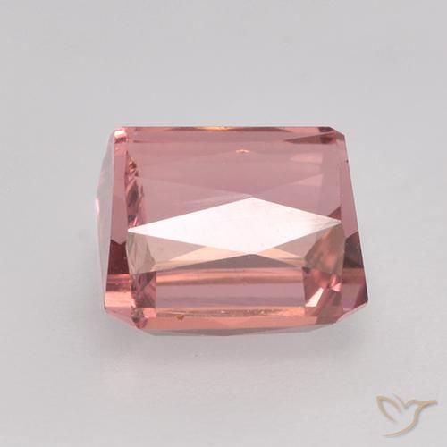 Turmalina Rosado medio natural de 1.46 ct, Corte Octágono / Esmeralda, VS-SI