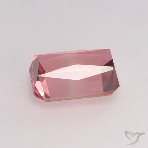 Turmalina Rosado medio natural de 1.43 ct, Corte Octágono / Esmeralda, VVS-VS