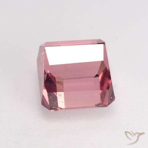 Turmalina Rosado claro natural de 1.27 ct, Corte Octágono / Esmeralda, VVS-VS